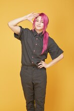 きたつとむ扮する名積ルカ。