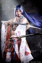 黒川あかねが演じる鞘姫。