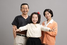 松竹創業130周年記念「じゃりン子チエ」ビジュアル