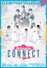 DIAMOND☆DOGS presents「White Valentine Show 2025『CONNECT』」チラシ表