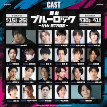 「舞台『ブルーロック』4th STAGE」出演者