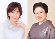 左から高島礼子、藤山直美。
