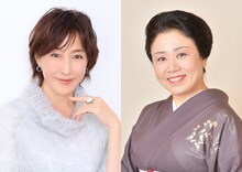 左から高島礼子、藤山直美。