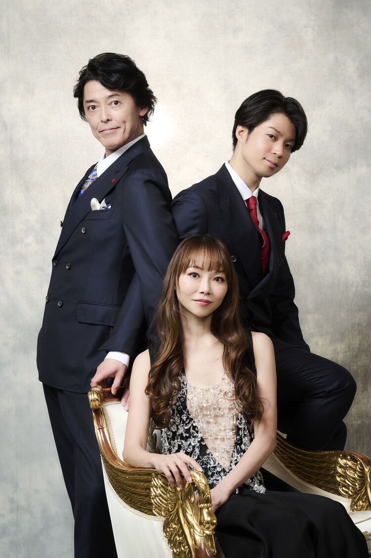 「上野の森バレエホリデイ2025特別企画 Pas de Trois Encore 2025 上野水香×町田樹×高岸直樹《バレエとフィギュアに捧げる舞踊組曲2》」ビジュアル