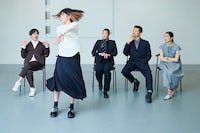 ダンス兼演劇作品「ダンスの審査員のダンス」