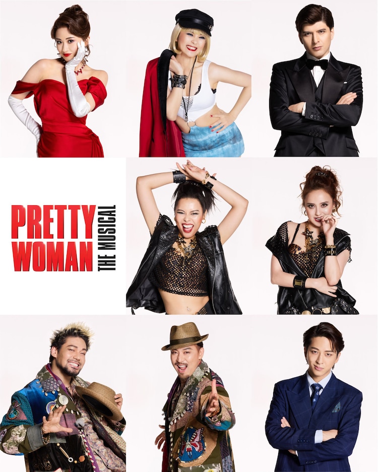 「PRETTY WOMAN The Musical」キャラクタービジュアル