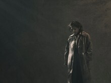 「Bunkamura Production 2025 DISCOVER WORLD THEATRE vol.15『リア王』NINAGAWA MEMORIAL」大竹しのぶのビジュアル。