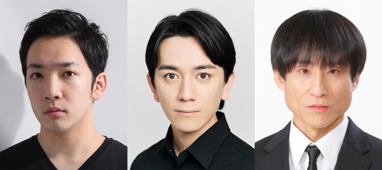 左から大久保祥太郎、竹内將人、なだぎ武。