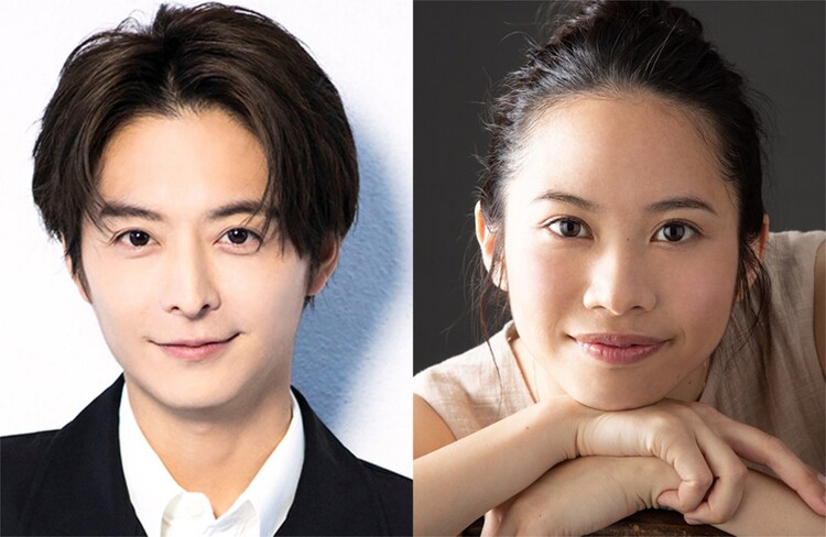 左から小池徹平、屋比久知奈。