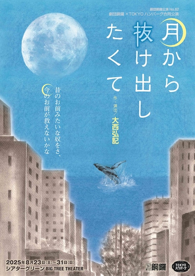 劇団銅鑼×TOKYOハンバーグ合同公演「月から抜け出したくて」