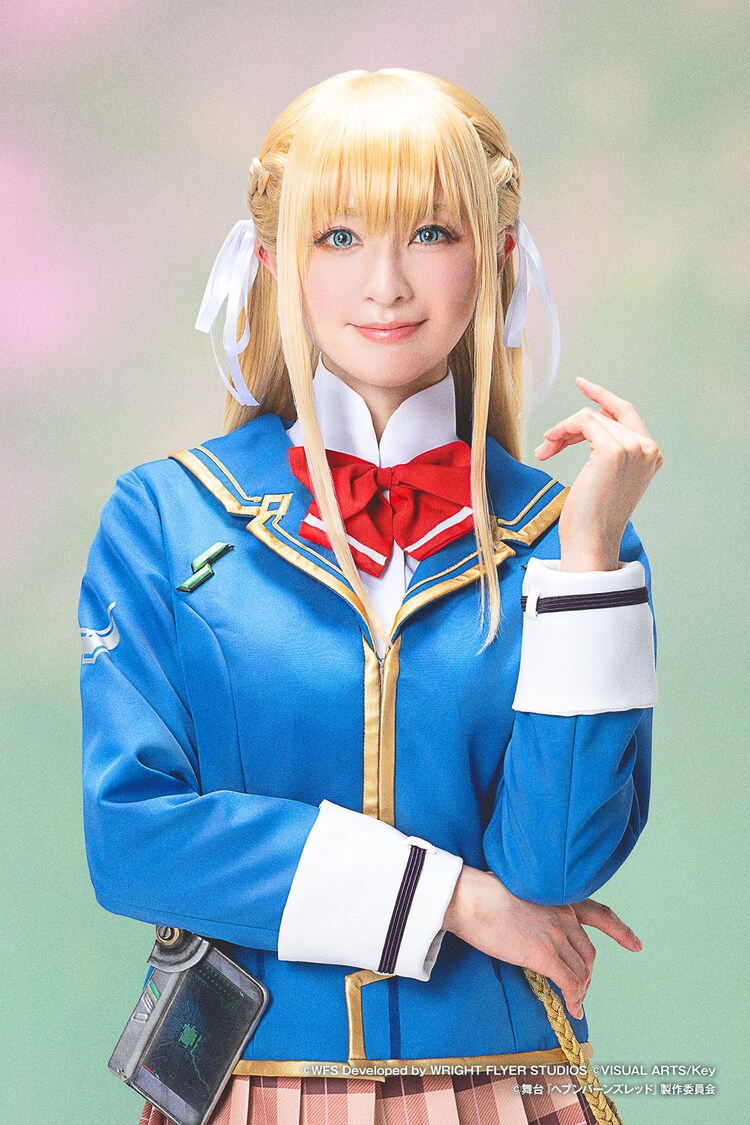 星波扮する東城つかさ。