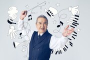 楽団長役廣川三憲のビジュアル。