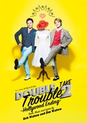 ミュージカル「ダブル・トラブル TAKE2～Hollywood Ending～」原田優一、室龍太バージョンのビジュアル。