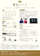 7度「東京ノート」チラシ裏