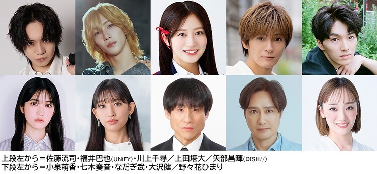 舞台「私立探偵 濱マイク -罠- THE TRAP」出演者