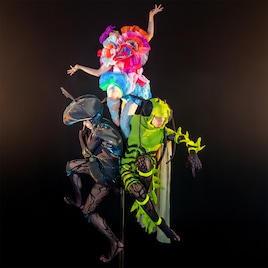 ダンスパフォーマンス「アリとキリギリスと」KUMI×平位蛙×RIHITO×小野龍一×ひびのこづえ