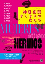 ミュージカル「神経衰弱ぎりぎりの女たち」チラシ