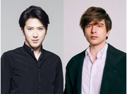 左から尾上松也、城田優。