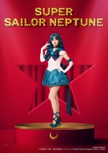 Team Gold Moonより、本堂環稀扮するスーパーセーラーネプチューン / 海王みちるのキャラクタービジュアル。