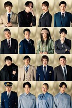 舞台「ウロボロス-警察ヲ裁クハ我ニアリ-」再演のキャラクタービジュアル。