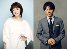 左から大地真央、長野博。