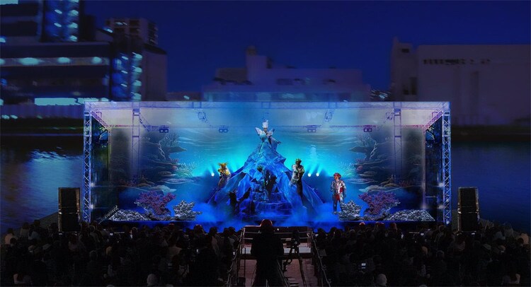 「天王洲水上オペラ2026 ～Harmonious nights between art and canal～」のイメージ画像。