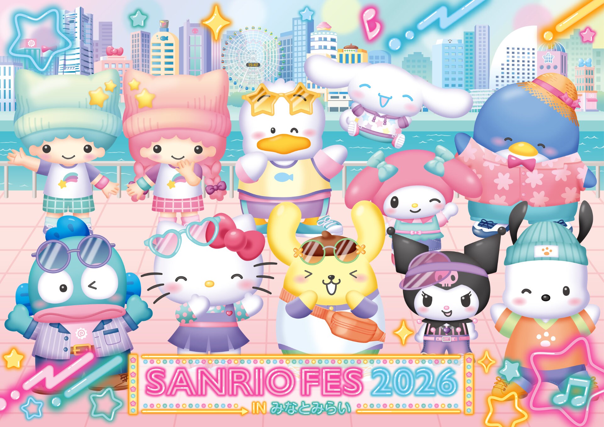 サンリオフェス2026 in みなとみらい」ポムポムプリン喜劇 ポムポム