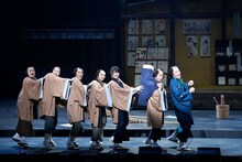 「ミュージカル『刀剣乱舞』和泉守兼定 堀川国広 山姥切国広 参騎出陣 ~八百八町膝栗毛~」より。