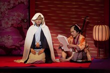 「ミュージカル『刀剣乱舞』和泉守兼定 堀川国広 山姥切国広 参騎出陣 ~八百八町膝栗毛~」より。