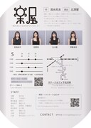 劇団ノックステージ 第5回公演「楽屋-流れ去るものはやがてなつかしき」チラシ裏