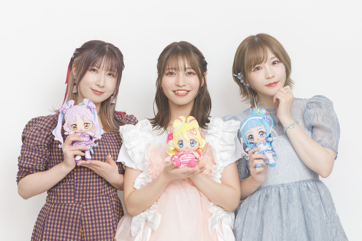 左から高森奈津美、松岡美里、髙橋ミナミ