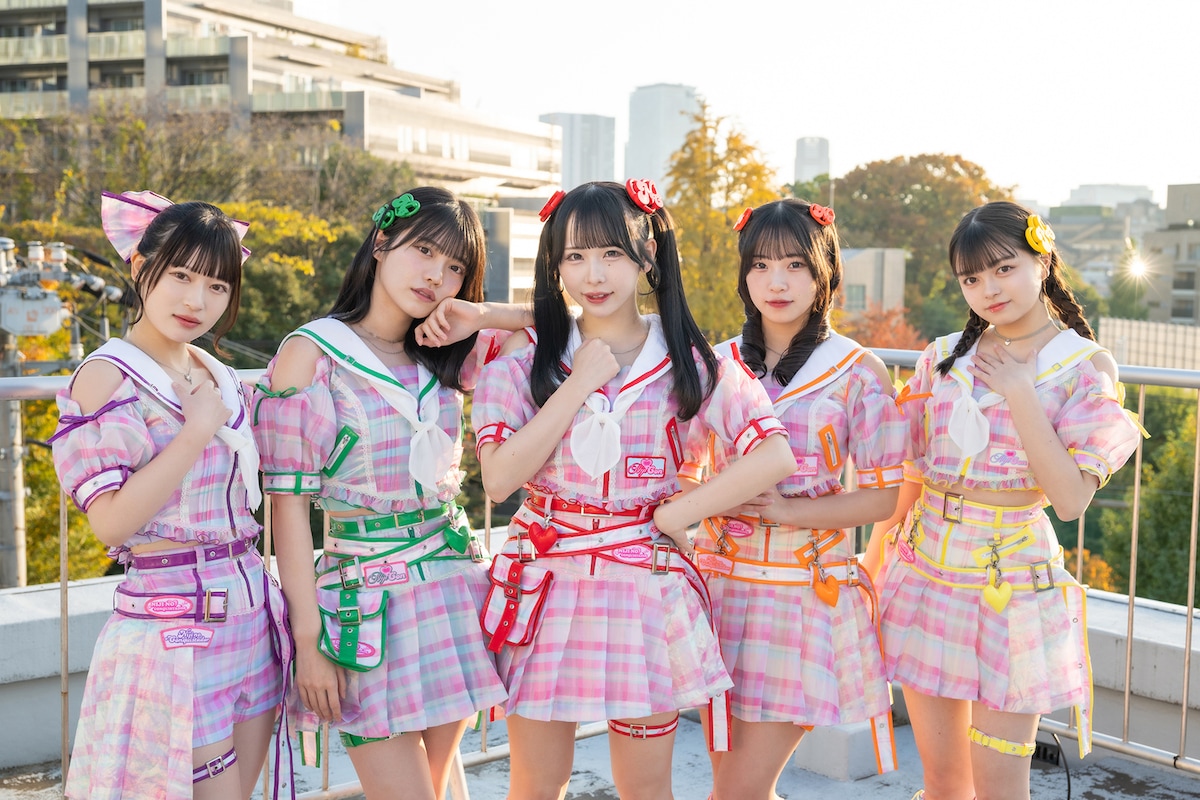 左から一宮ゆい、石浜芽衣、栗原舞優、尾林結花、川端優。