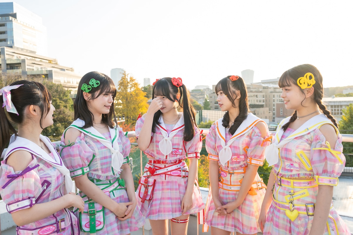 左から一宮ゆい、石浜芽衣、栗原舞優、尾林結花、川端優。