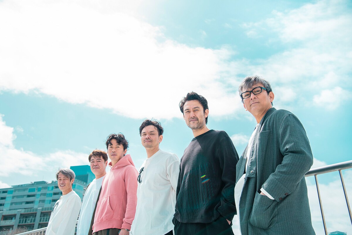 左から渡邊聡、佐藤正和、泉知束、浜谷康幸、塚原大助、44北川。