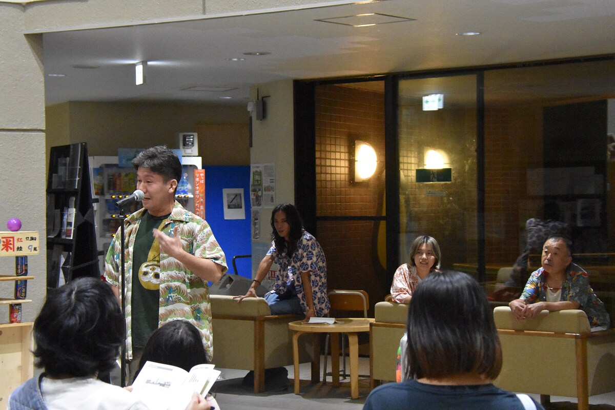 8月に北海道・さっぽろ天神山アートスタジオで実施されたワークインプログレスの様子。