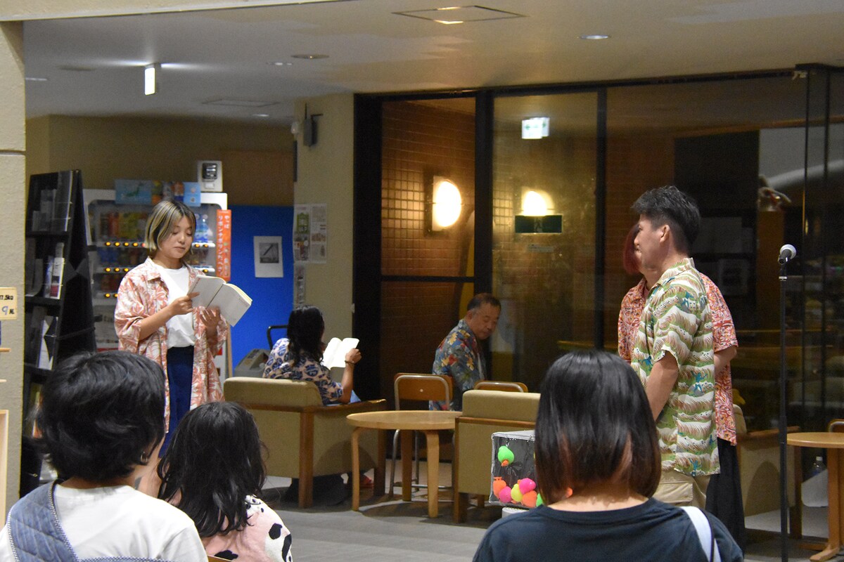 8月に北海道・さっぽろ天神山アートスタジオで実施されたワークインプログレスの様子。