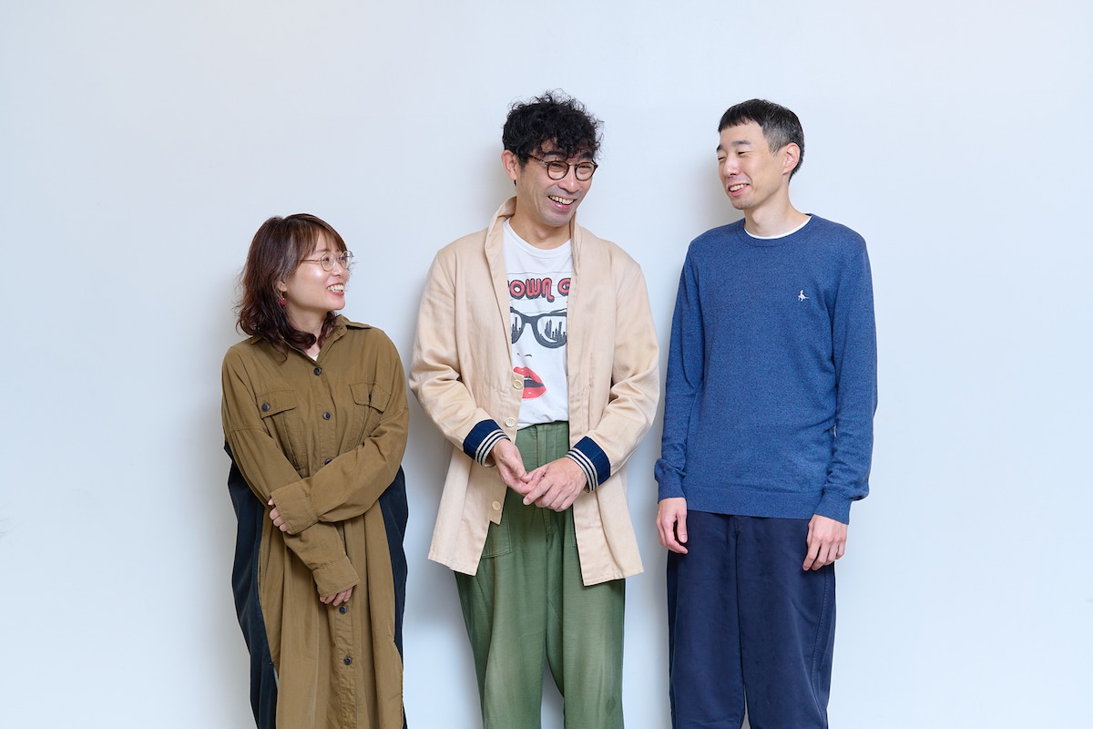 左から澄井葵、中山英之、羽鳥嘉郎。
