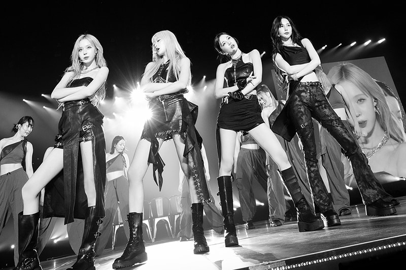 「2024 aespa LIVE TOUR - SYNK : PARALLEL LINE - in TOKYO DOME -SPECIAL EDITION-」より。（撮影：田中聖太郎）