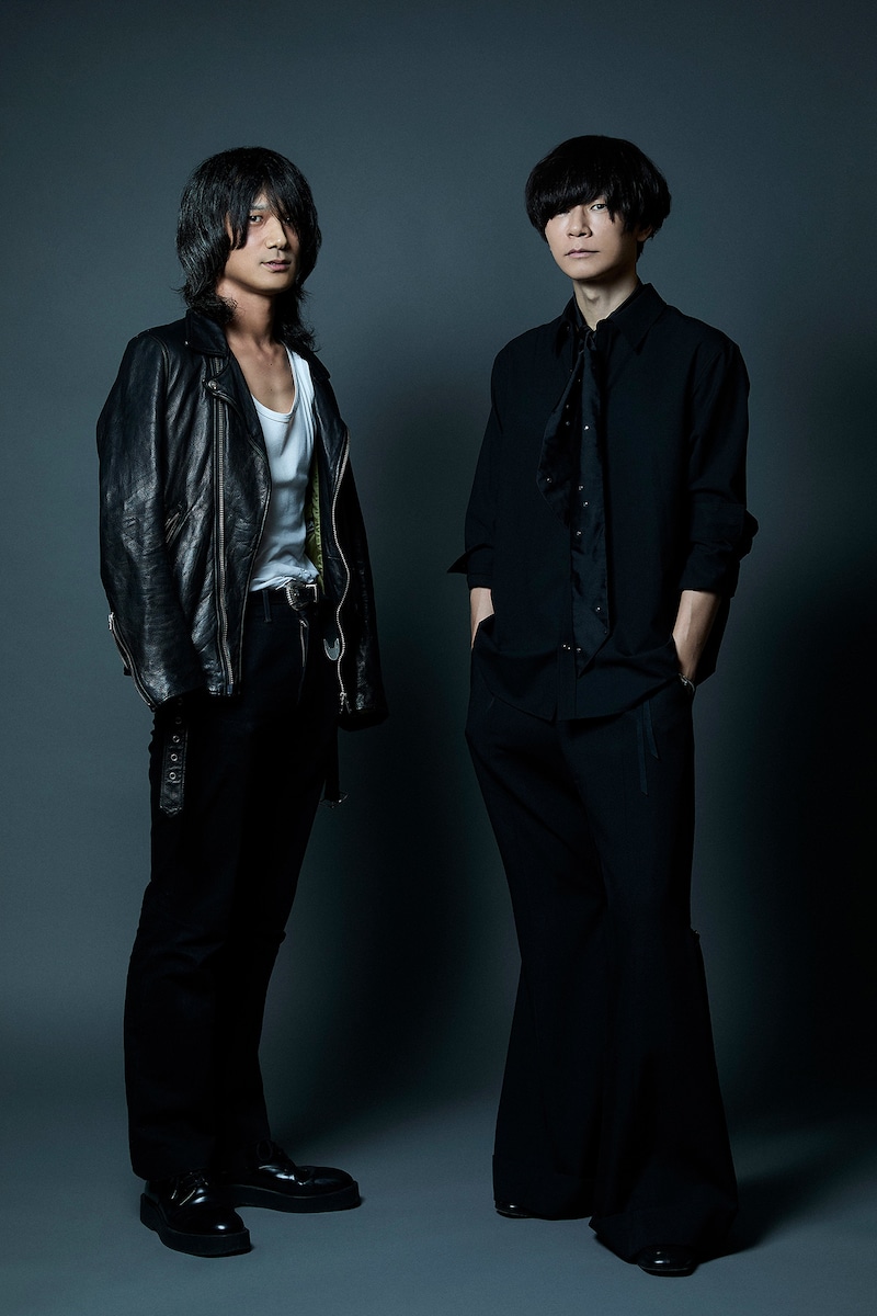 左から佐々木亮介（a flood of circle）、川上洋平（[Alexandros]）。