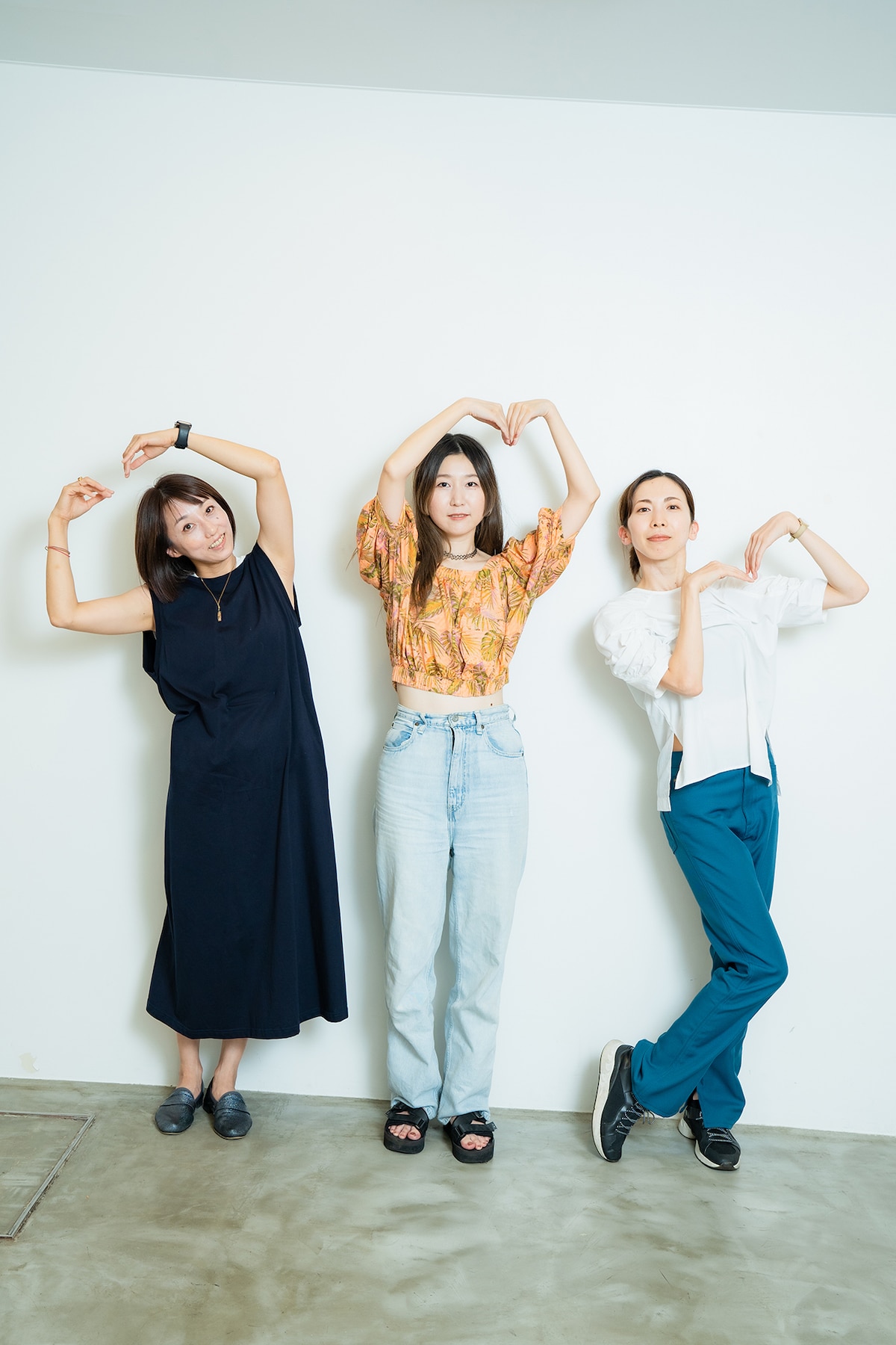 左から今井智景、百瀬文、中村蓉。