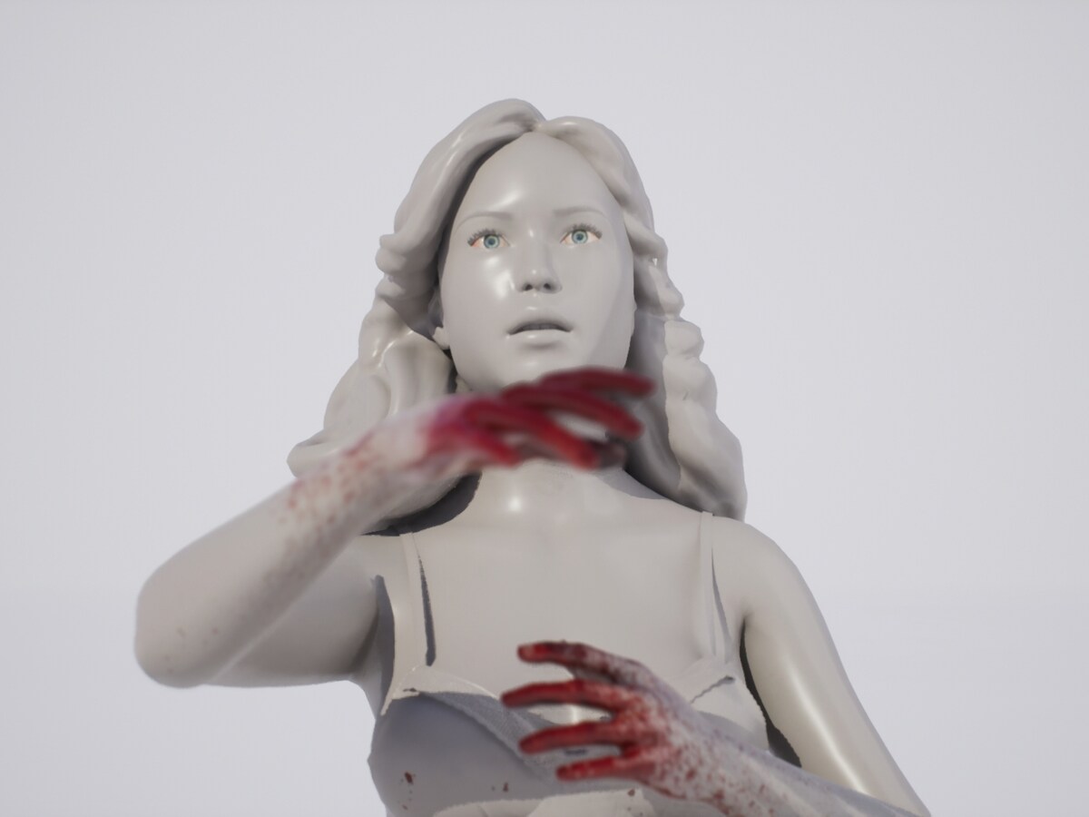 百瀬文「Jokanaan」より。（2019年、愛知県美術館蔵）