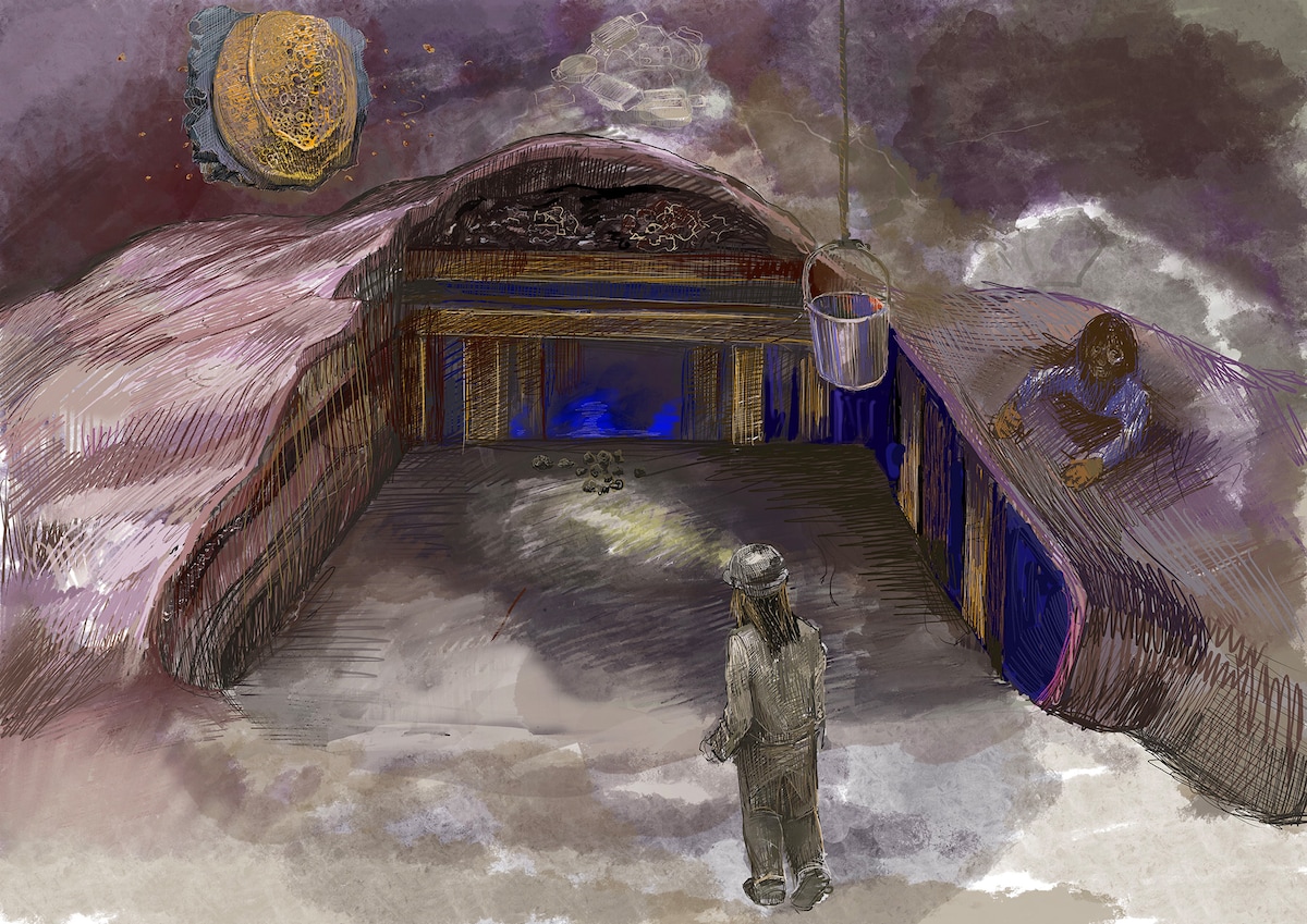 オル太「Eternal Labor（エターナル・レイバー）」ビジュアル©︎OLTA