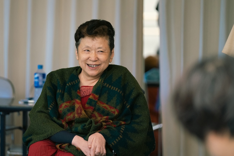 態変「BRAIN（ブレイン）」稽古の様子。