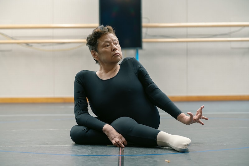 態変「BRAIN（ブレイン）」稽古の様子。