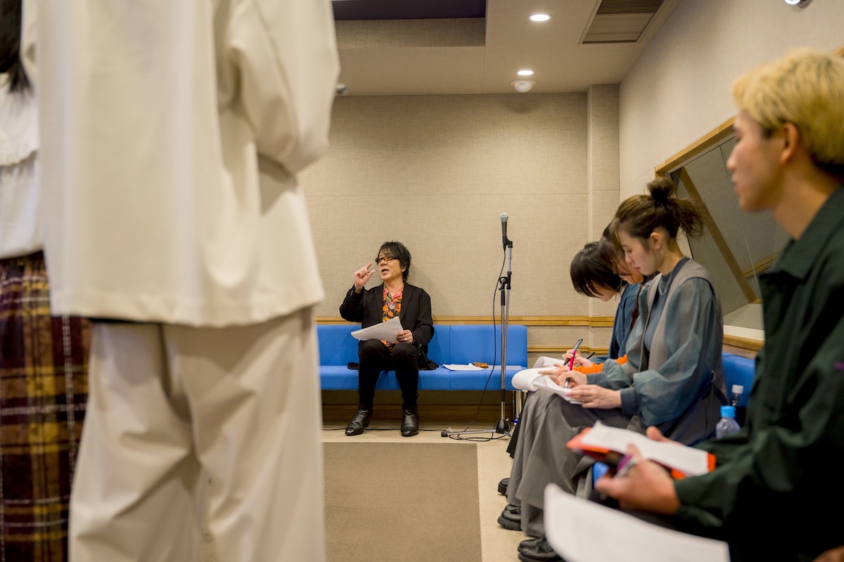 レッスン中の様子。