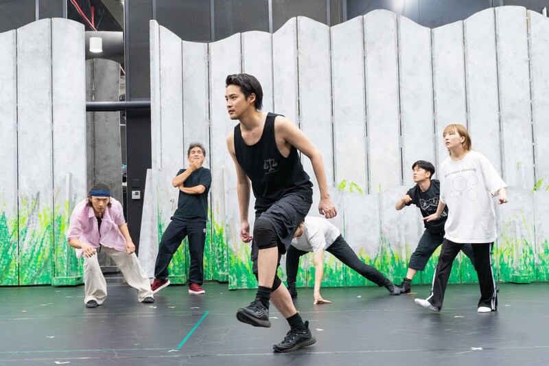 音楽劇「あらしのよるに」稽古場より。