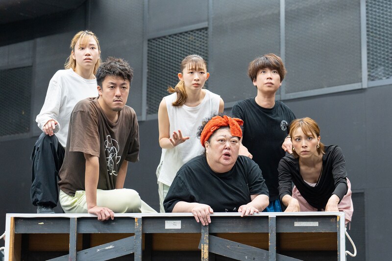 音楽劇「あらしのよるに」稽古場より。