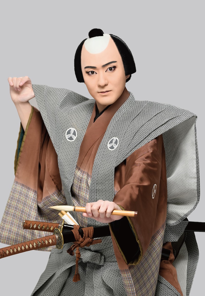 中村橋之助扮する「傾城反魂香」浮世又平後に土佐又平光起。