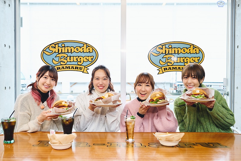 「夏色キセキ」の聖地巡礼その4・CAFÉ＆HAMBURGER Ra-Maruにて。