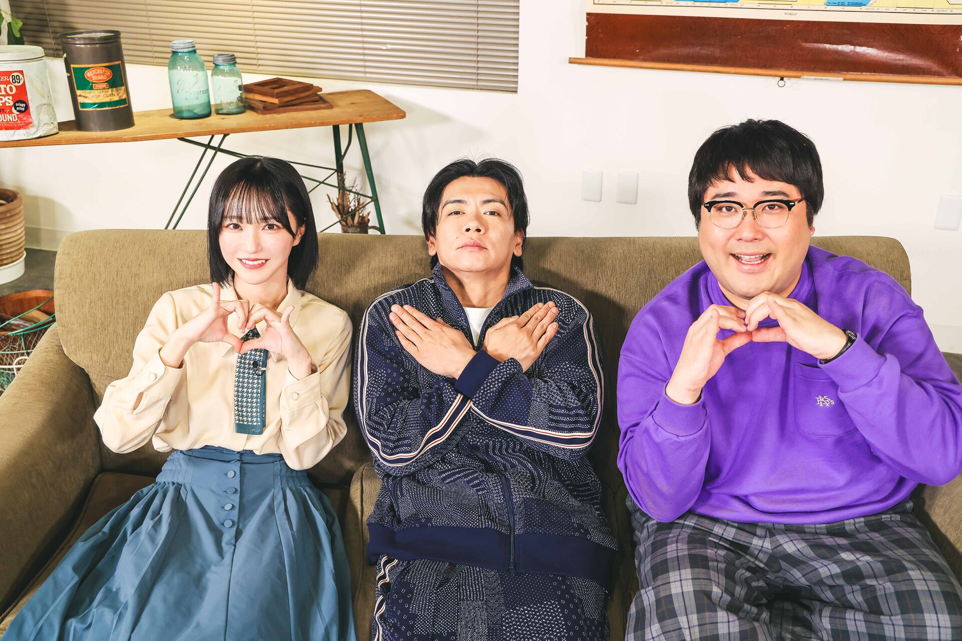 1年で仲良くなりました、マヂカルラブリー＆野口衣織（＝LOVE